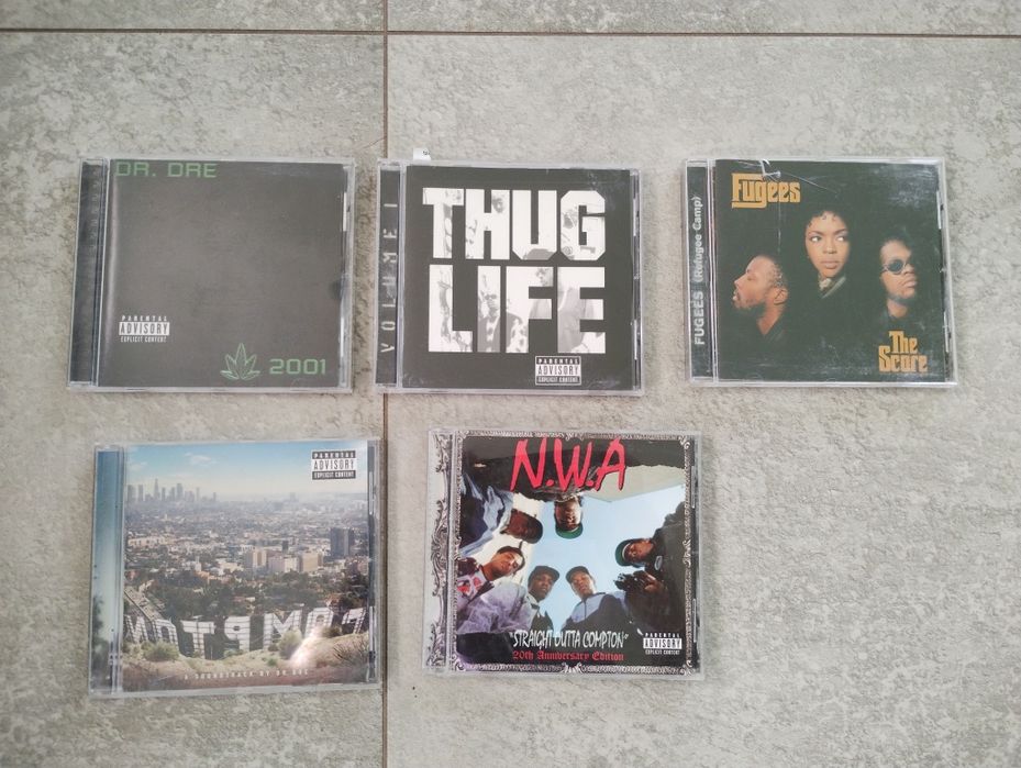 Płyty CD Dr Dre Tupac rap hip hop