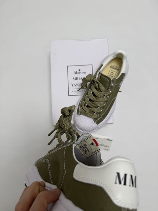 кеды кеди Maison Mihara olive 42 43 Balenciaga rick owens vetements protocol index