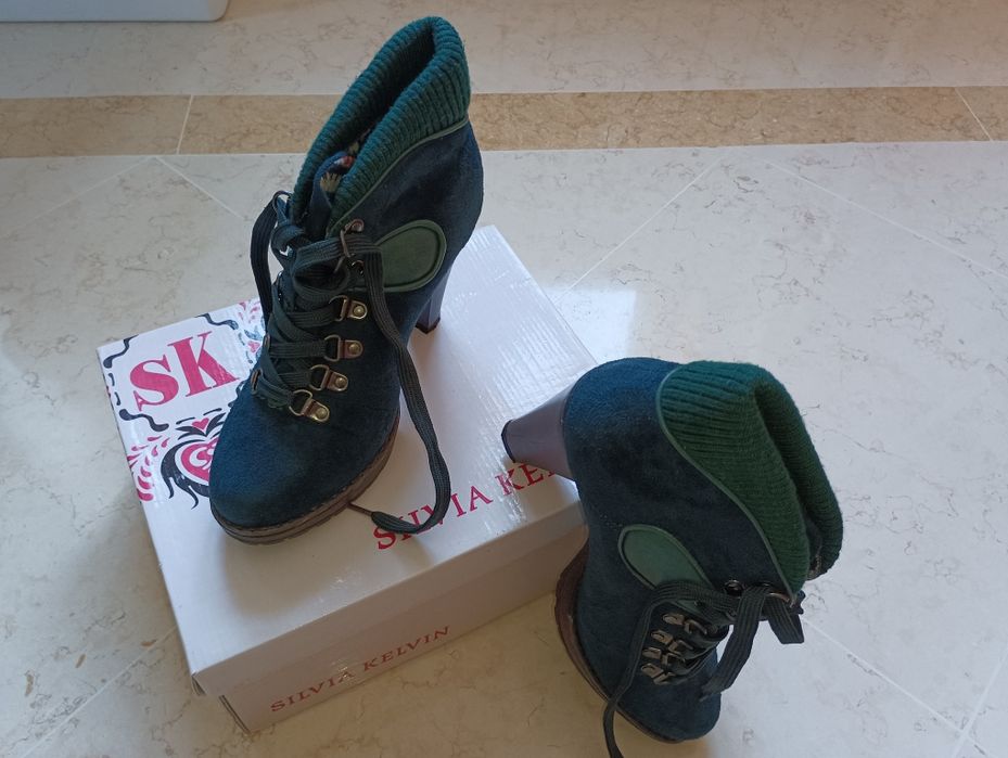Botas Verdes Senhora