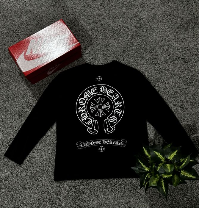 Лонгслів Chrome Hearts / Лонгслив Хром Хартс / Лонгслів Хром Хартс / Лонг Chrome Hearts