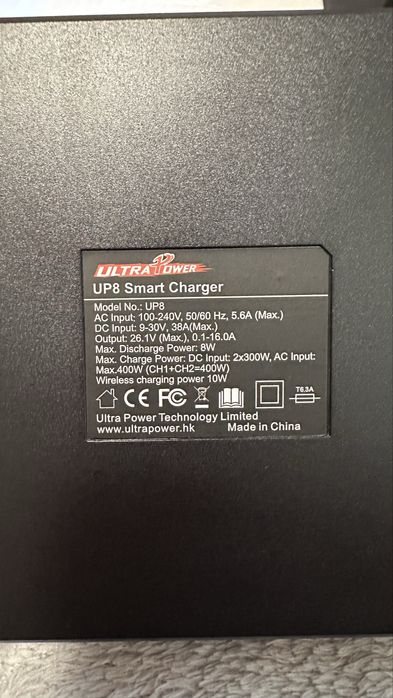 Зарядний пристрій Ultra Power UP8 Smart Charger