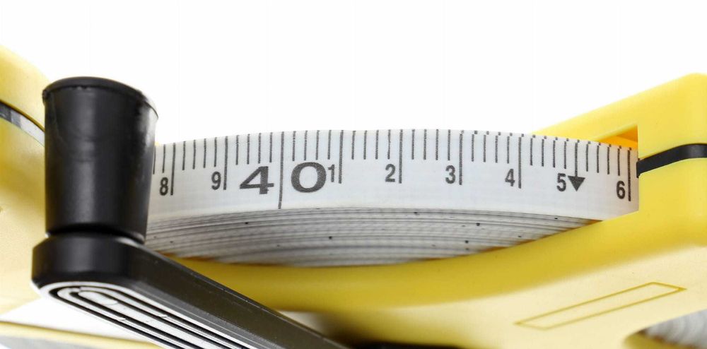 MIARA TAŚMA MIERNICZA METRÓWKA Zwijana Miarka Miara Taśmowa Korbkę 30M