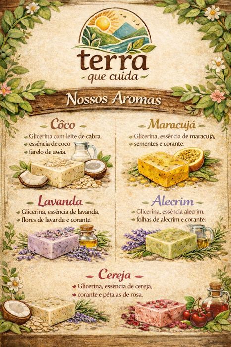 Sabonetes artesanais