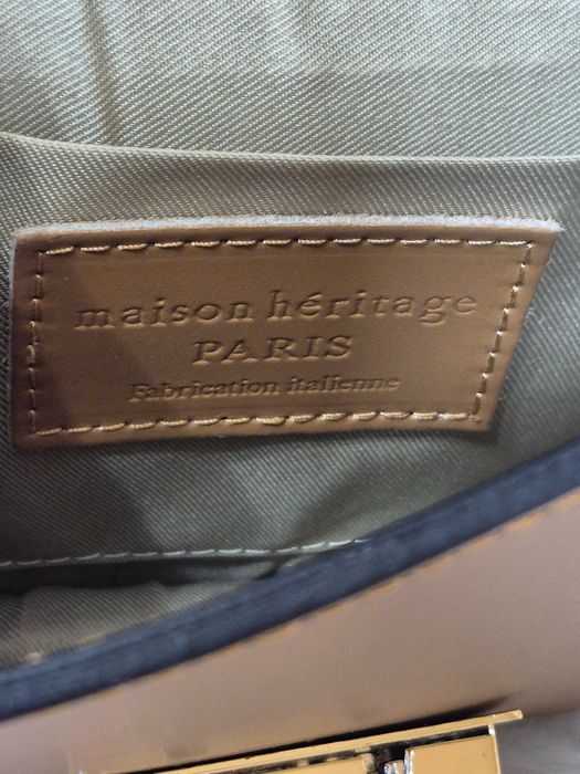 Відома сумка від maison héritage paris шкіра оригінал