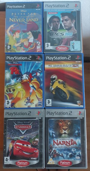Vendo 17 jogos da Playstation 2
