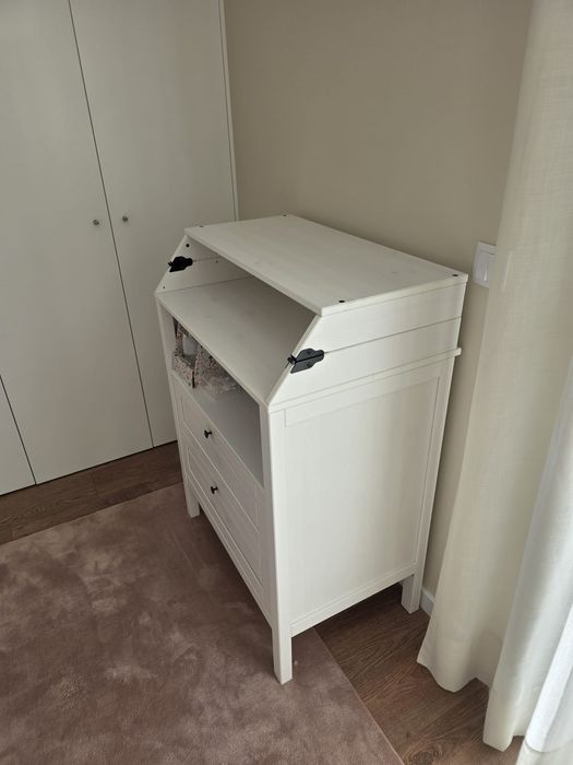 Trocador Fraldas/Cómoda IKEA SUNDVIK e Móvel de Arrumação p/Brinquedos