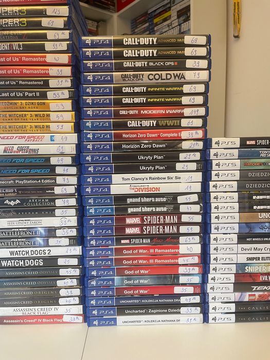 Gry na konsole PlayStation 4/PlayStation 5