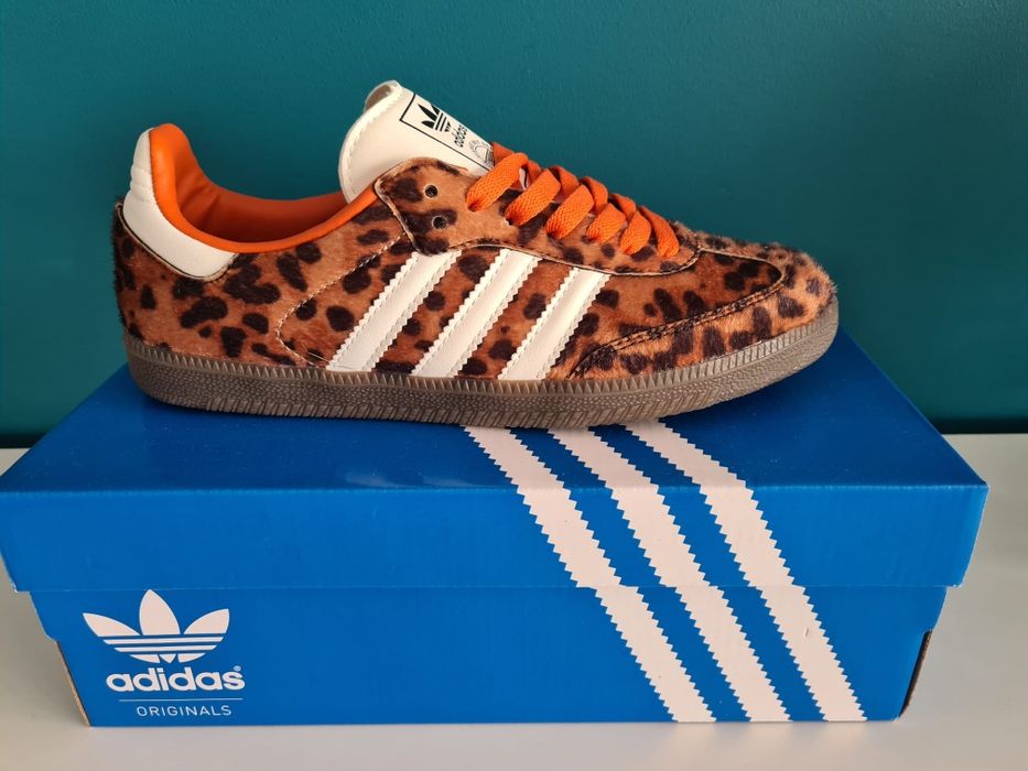 Snakersy Adidas SAMBA OG Animal Print roz.40