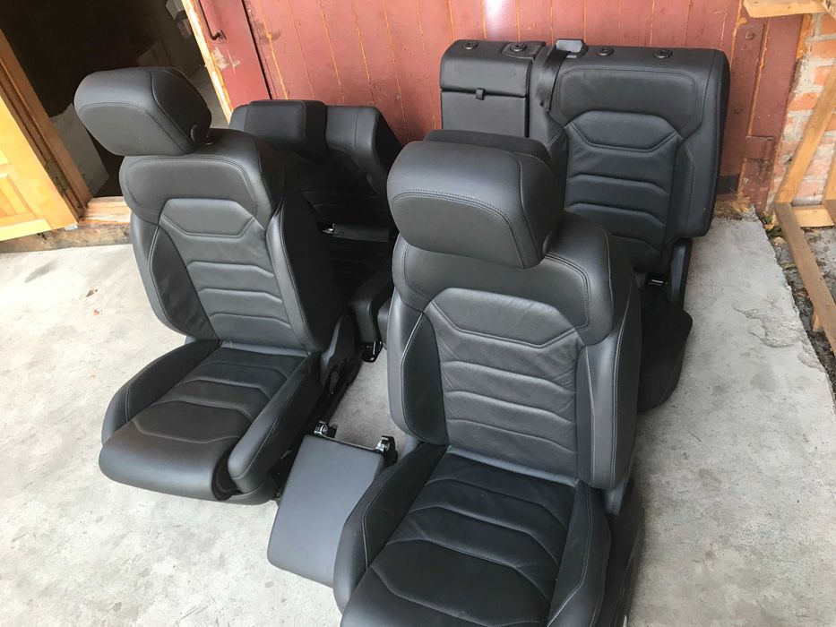 салон, сидіння, сидение на Touareg CR. R-line. ТУАРЕГ 3