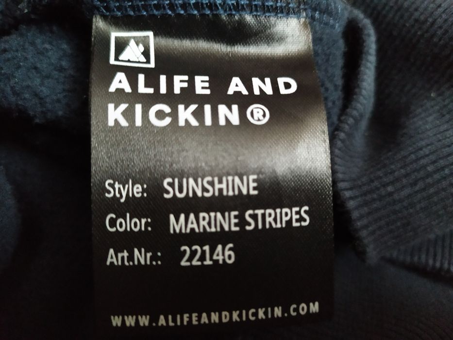 Alife and kickin bluza z kominem rozm M