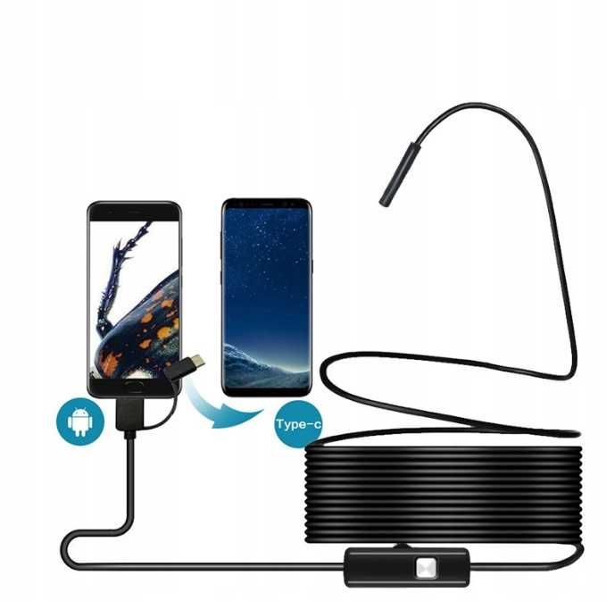 Kamera inspekcyjna endoskop usb app 5,5mm/3.5m ttst1358