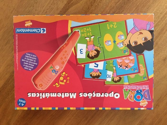 Dora, a exploradora: Operações matemáticas da Clementoni