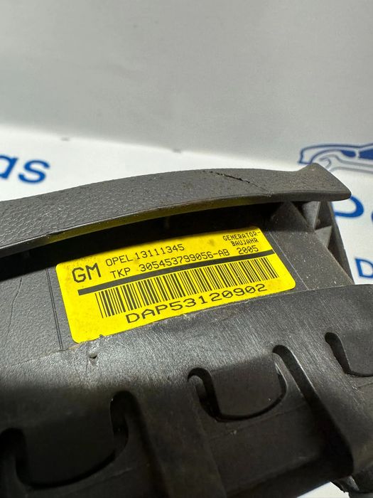 Airbag Volante Condutor GM Opel Astra H 13111345 2004 - 2009