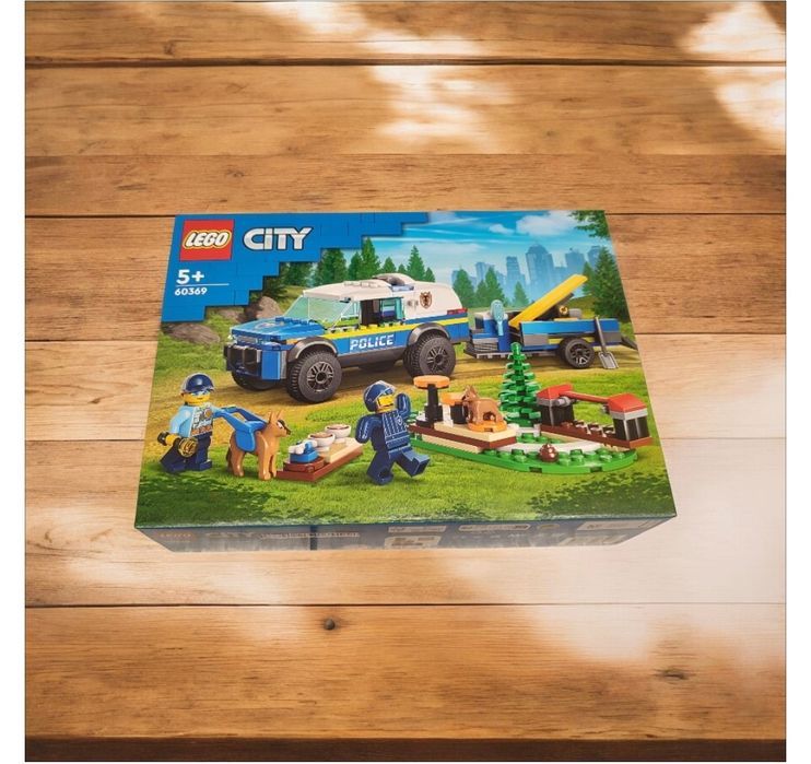 Nowy zestaw LEGO CITY Szkolenie psów policyjnych w terenie 60369