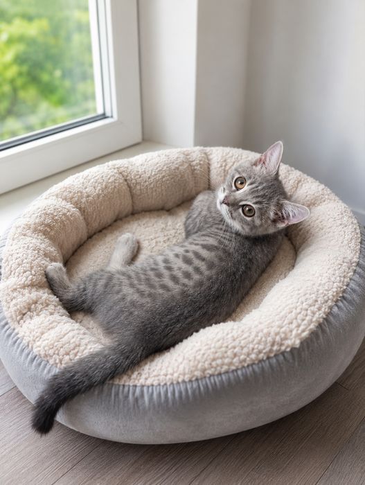 Котёнок в самые заботливые руки