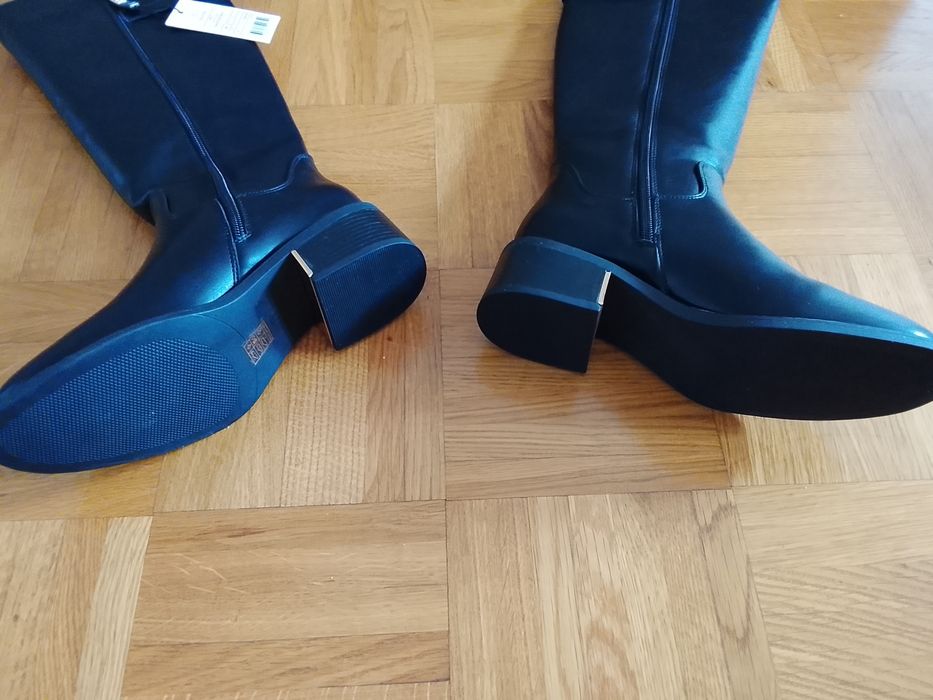 Botas mulher cano alto