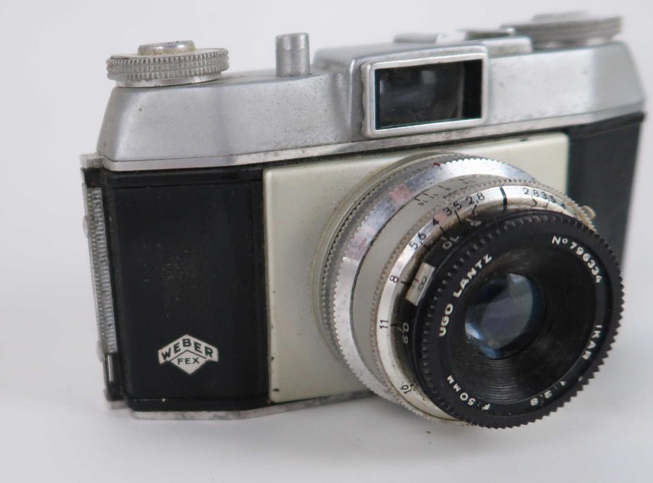 Câmera Fotográfica antiga Weber-Fex