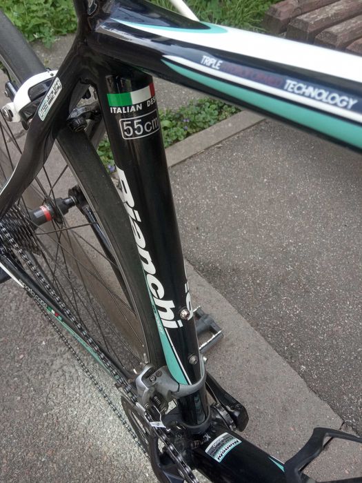 Продам алю карбоновий шосейник Bianchi Impulso 55 см