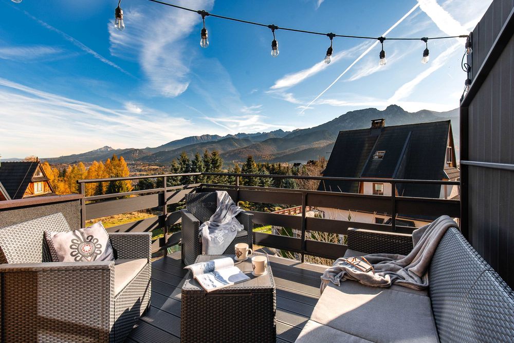 Duży 8 osobowy Apartament Taras Widokowy parking Zakopane Kościelisko