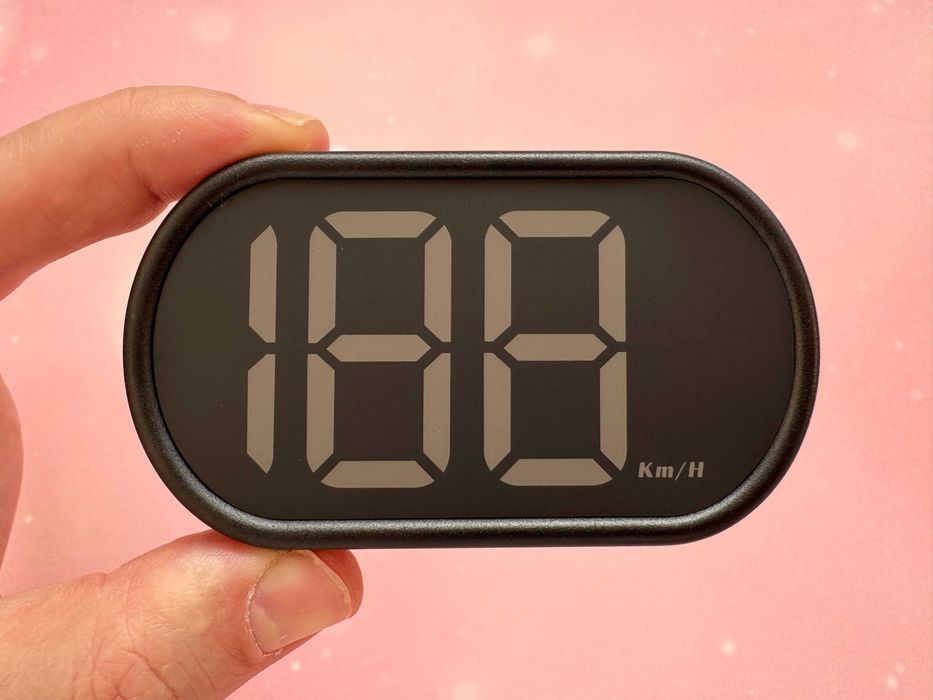 Простейший GPS спидометр с БЕЛОЙ подсветкой