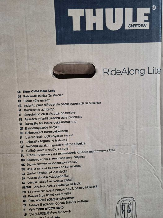 Fotelik rowerowy Thule RideAlong Light (do 22kg)