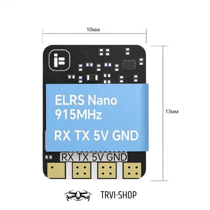 Радіоприймач (RX) iFlight ExpressLRS ELRS RX 915mhz Nano плата+шлейф