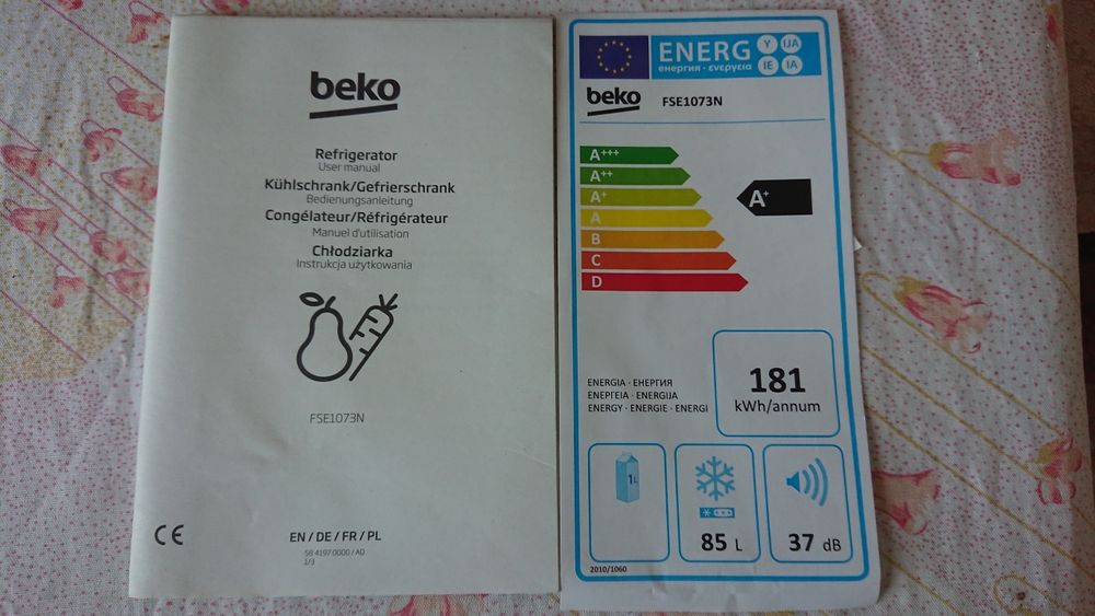 Zamrażarka BEKO FSE1073N