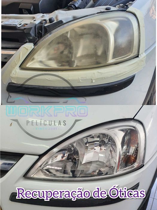 Recuperação de Farois com Pelicula