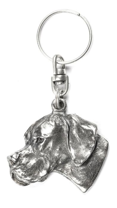 Pointer I brelok do kluczy posrebrzany Art-Dog