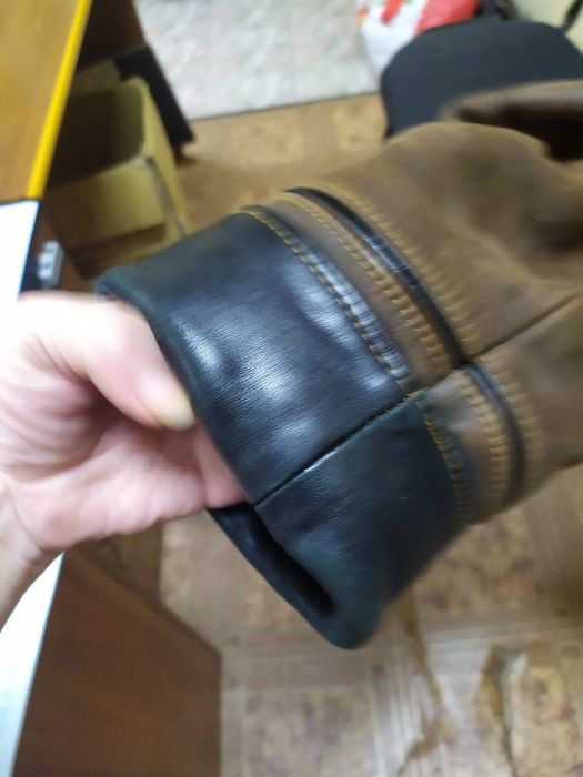 Продам  кожанку мужскую зимнюю