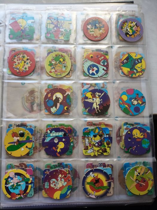 Tazos década de 90