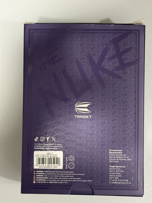 Luke littler prodigy g1 dart 23g