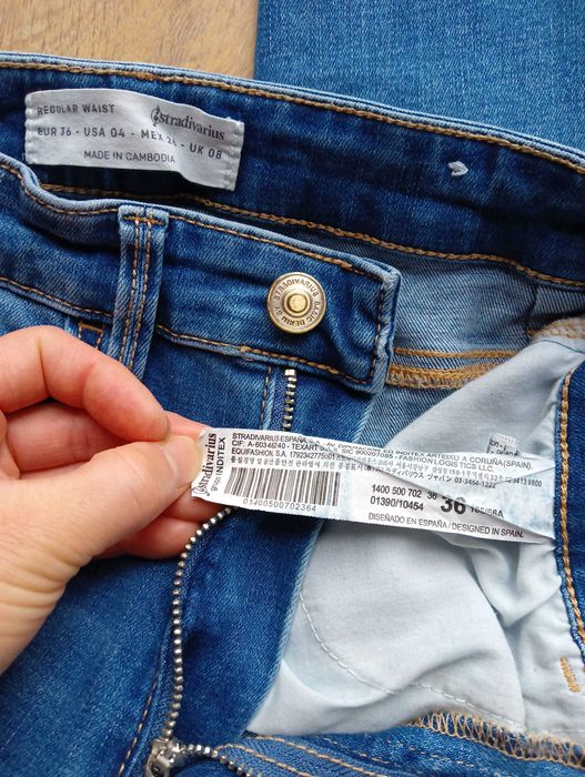 Stradivarius jeansy rozm 36 regular waist