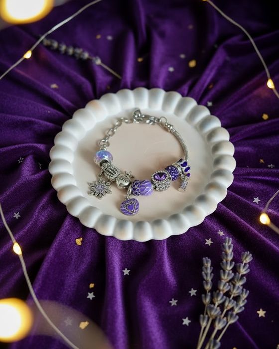 Bransoletka damska,  modułowa,  handmade