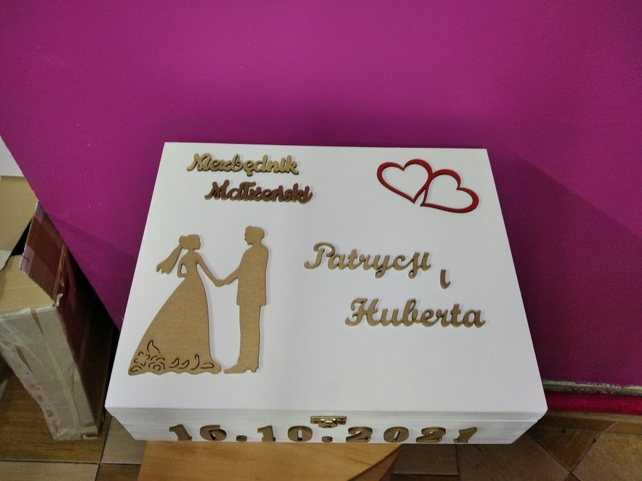Duży Niezbędnik Małżeński (butelka) ślub wesele pamiątka
