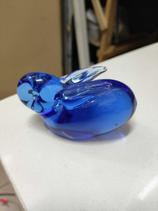 Peças em vidro colorido para decoração koala,cisne,coelho