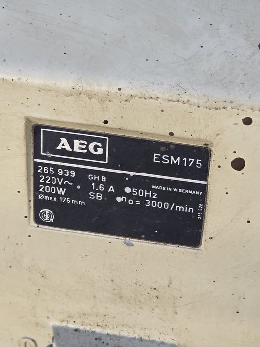Szlifierka stołowa AEG- 200 W