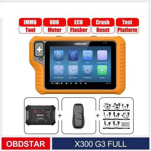 OBDSTAR X300 classic g3 Programador de chaves com licença completa
