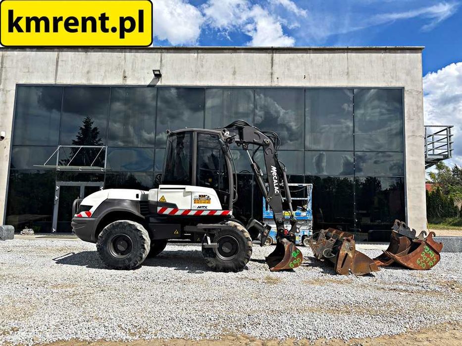 Mecalac 12 MTX Koparko-Ładowarka 2017R | MTX, MSX, MXT, 12, 714, JCB 3 CX
