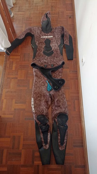 Fato cressi corvina 5mm tamanho L