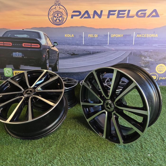 Oryginalne felgi Mercedes 18 5x112 Kasa A (W176), B (W246), CLA (C117) E C Koła Alufelgi