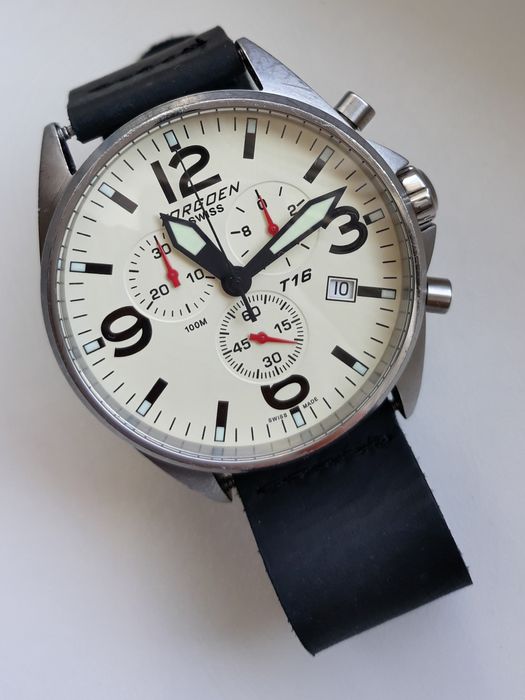 T16 Torgoen Watches Australia Torgoen Swiss Pilot T16 Men's All