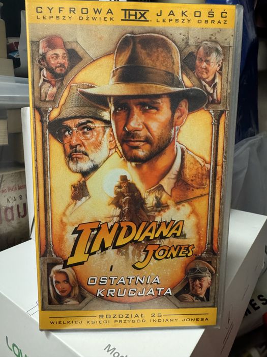 Indiana Jones vhs 3 części