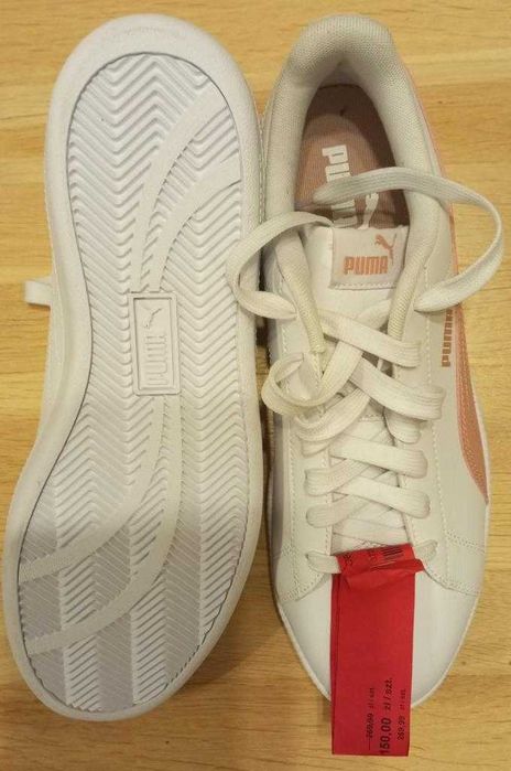 Sneakersy PUMA białe, roz. 44, nowe