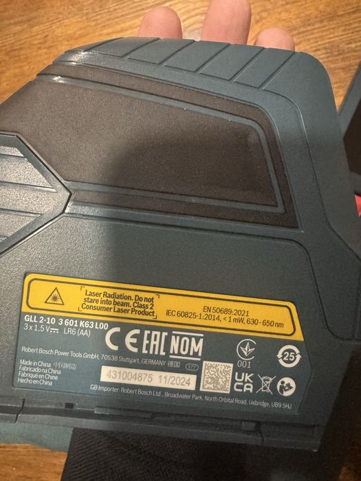 Nível laser BOSCH PRO GLL 2-10