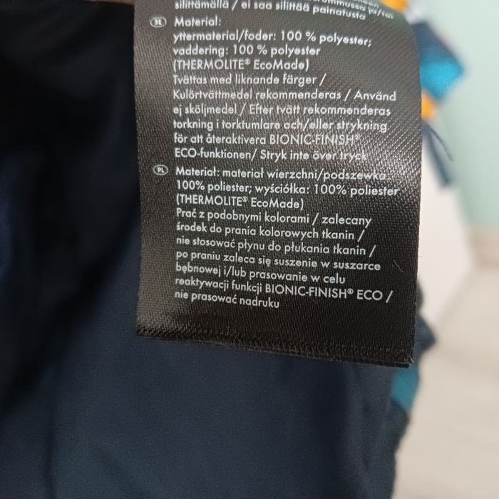 Kurtka zimowa narciarska r. 122/128