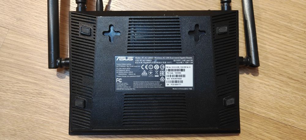 Router ASUS 1200g plus