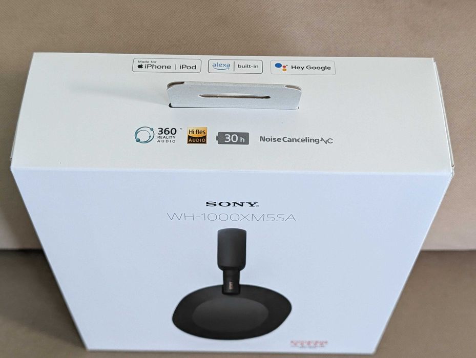 Fones Sony WH-1000XM5SA, novos, fatura, garantia - SELADOS