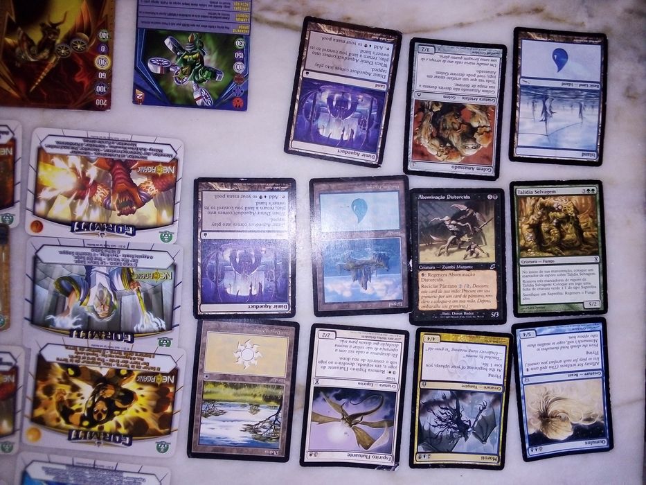 Conjunto de Cartas/Cromos/Coleccionáveis Diversos