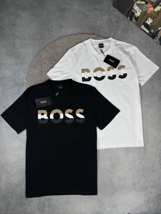 Футболка Hugo Boss чоловіча | Бавовна | Новинка